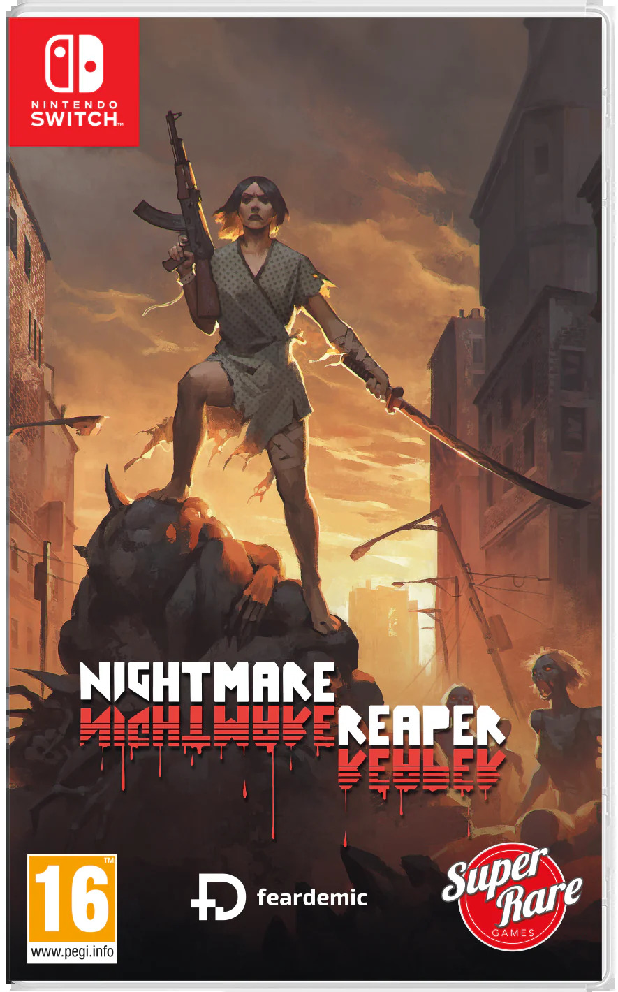 Steam特别好评复古射击游戏《Nightmare Reaper》即将推出NS实体版