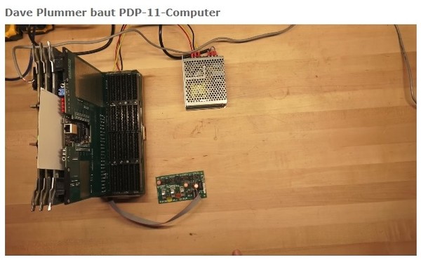 变废为宝 前微软工程师用垃圾场零件打造PDP-11计算机