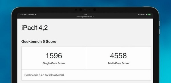 iPad mini 6跑分出炉！单核1596分 稍慢于iPhone 13