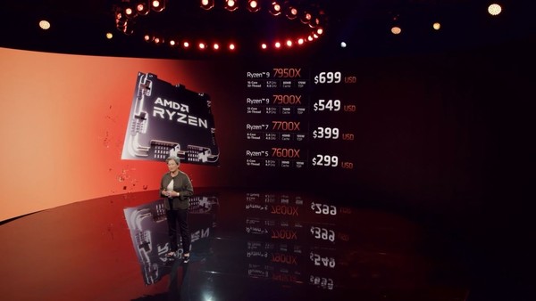 AMD全新7000系列处理器发布 这代Zen4究竟表现如何？