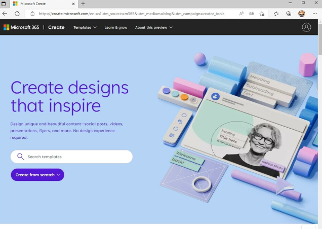  微软开放新网站《Microsoft Create》助推个人设计创作