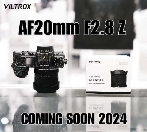 国产厂商将推尼康Z口AF 20mm f/2.8镜头 仅售899元?