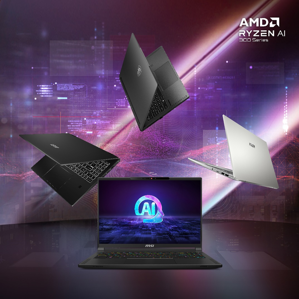 微星AI PC新品亮相COMPUTEX 搭载英特尔&AMD新平台