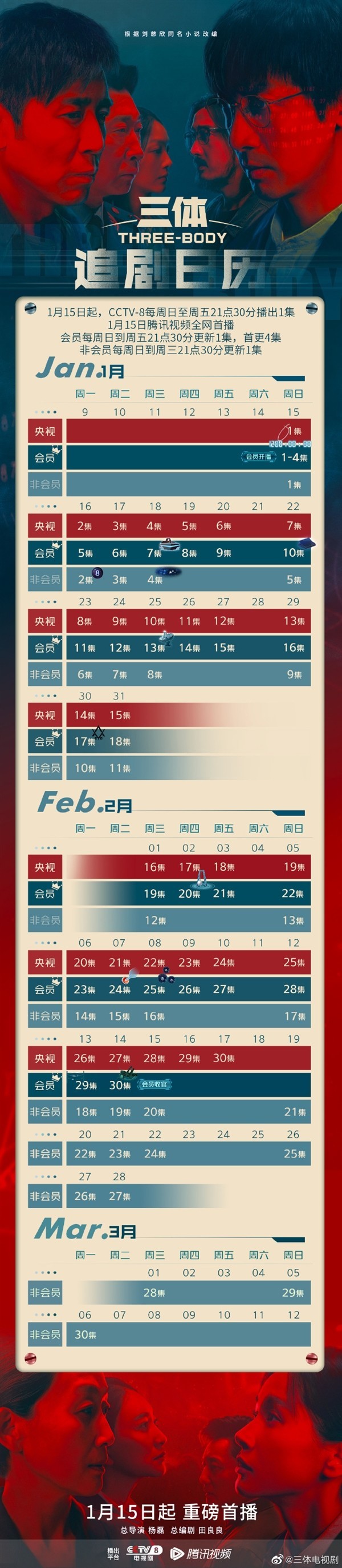 《三体》电视剧今晚首播！腾讯视频会员能多看三集