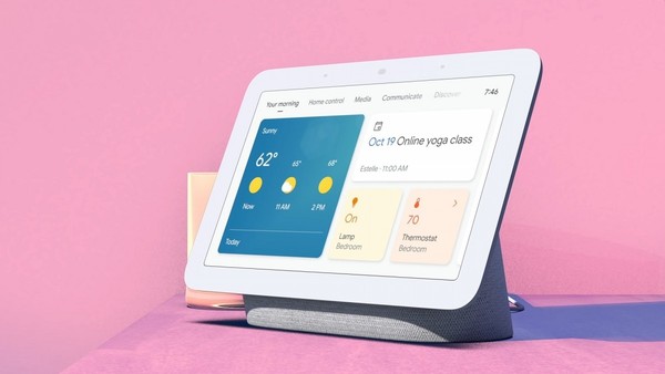 谷歌第二代Nest Hub发布 带有睡眠跟踪功能约售650元