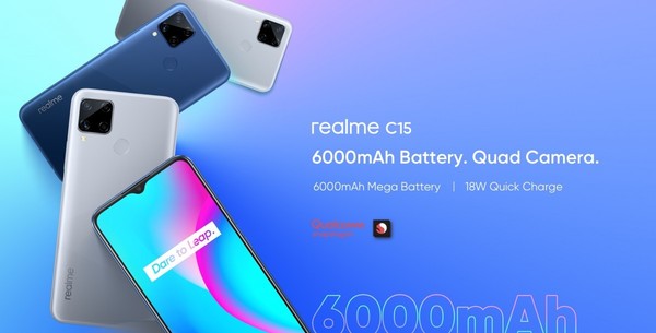 realme C15新骁龙460版仅900元！火爆来袭