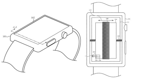 苹果申请Apple Watch专利：要把电池当做振动马达？