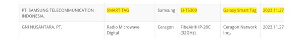 三星Smart Tag跟踪器已通过认证 或于明年1月发布
