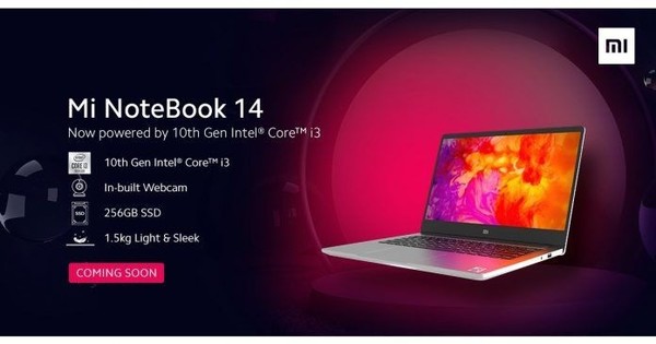 Mi NoteBook 14即将在印度上市 配14英寸全高清屏幕