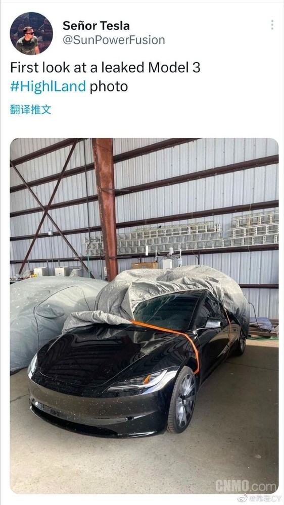 Model 3新前脸亮相！豪华大变样引关注