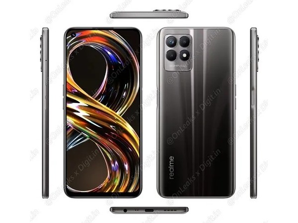 realme 8i曝光：首款搭载Helio G96的手机 外观长这样