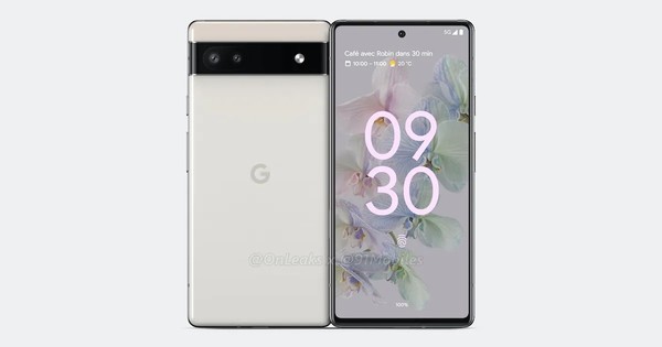 谷歌Pixel 6a渲染图曝光：设计和Pixel 6类似颜值不错