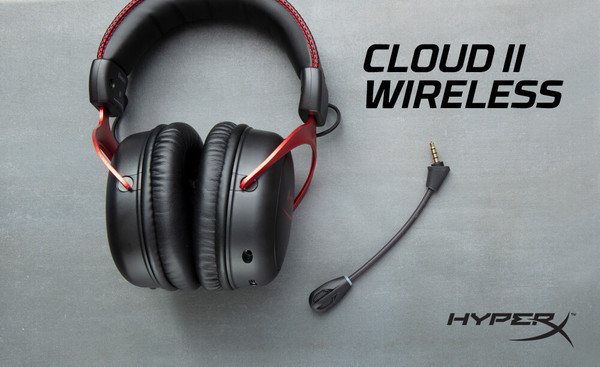 HyperX Cloud II无线游戏耳机已开始发售 价格约990元