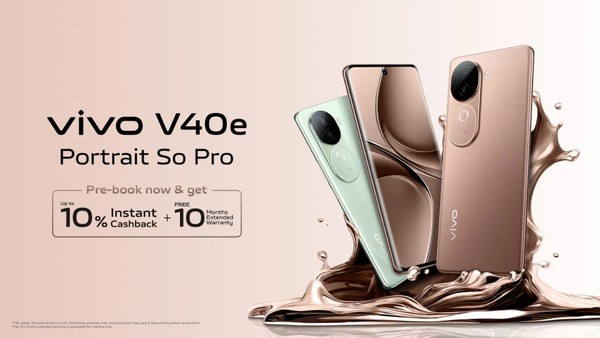 vivo V40e印度首发！天玑7300芯片，2400元起！