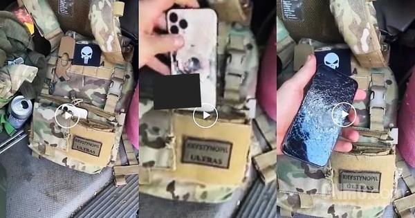 iPhone 11 Pro为士兵挡子弹！一天一苹果 医生远离我？