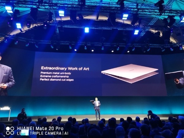 华为新MateBook X Pro全面屏笔记本发布 屏占比91%/可外接显卡！