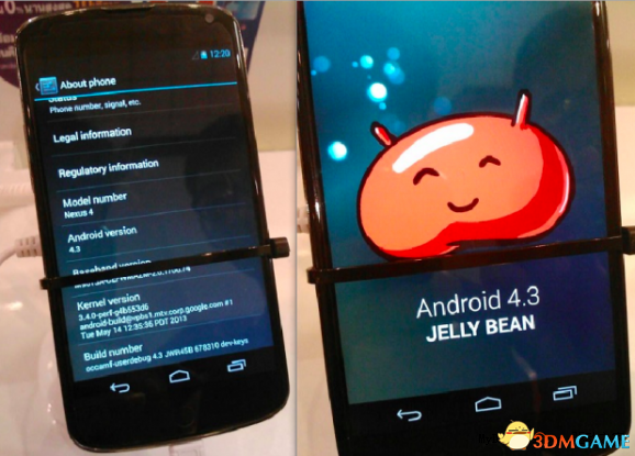 Android 4.3视频首曝：一指全控操作惊艳亮相