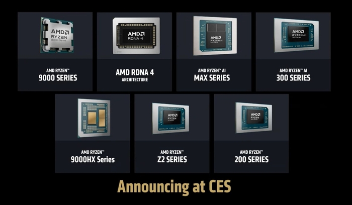 CES 2025：AMD多线处理器亮相，40核显震撼登场！